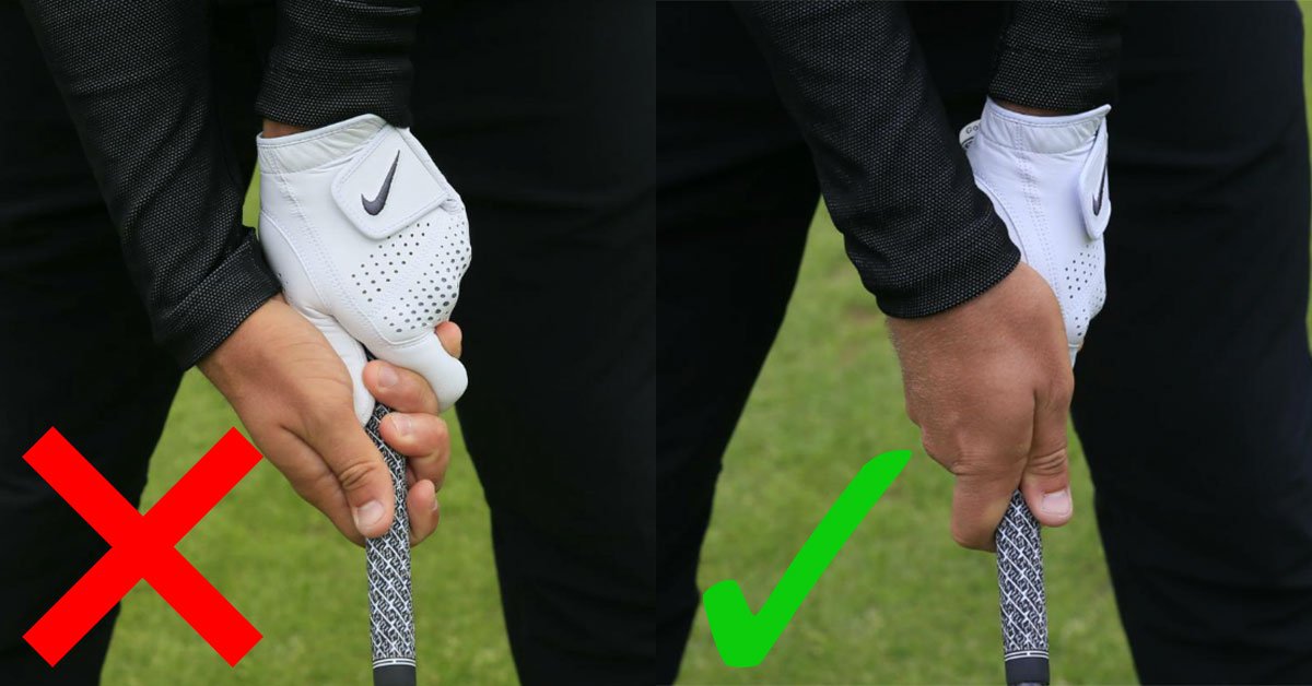 Sửa Lỗi Tay Cầm Gậy Golf Sai