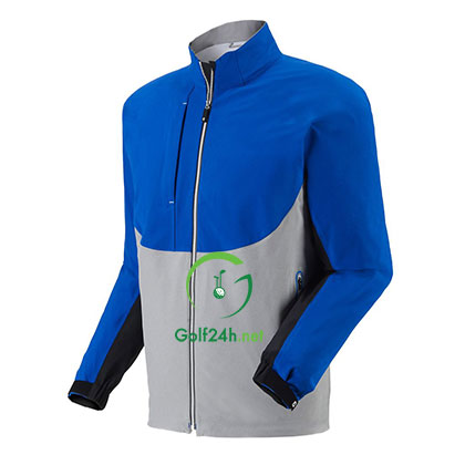 Áo gôn FJ DryJoys Tour LTS Jacket Royal & Heather Grey w/ Black (35334)