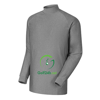 Áo gôn FJ Thermal Long Sleeve Mock White (95226)