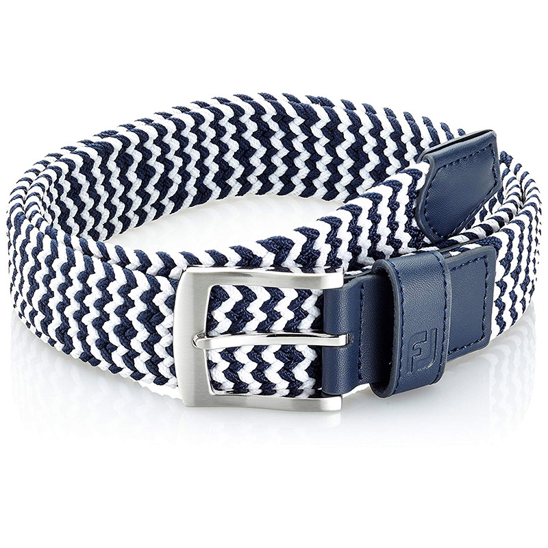 Thắt lưng FJ BRAIDED BELT NAVY/WHITE ML (69392)