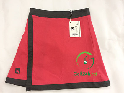 Váy FJ Woven Wrap Skort Hot Pink/Charcoal (94788)