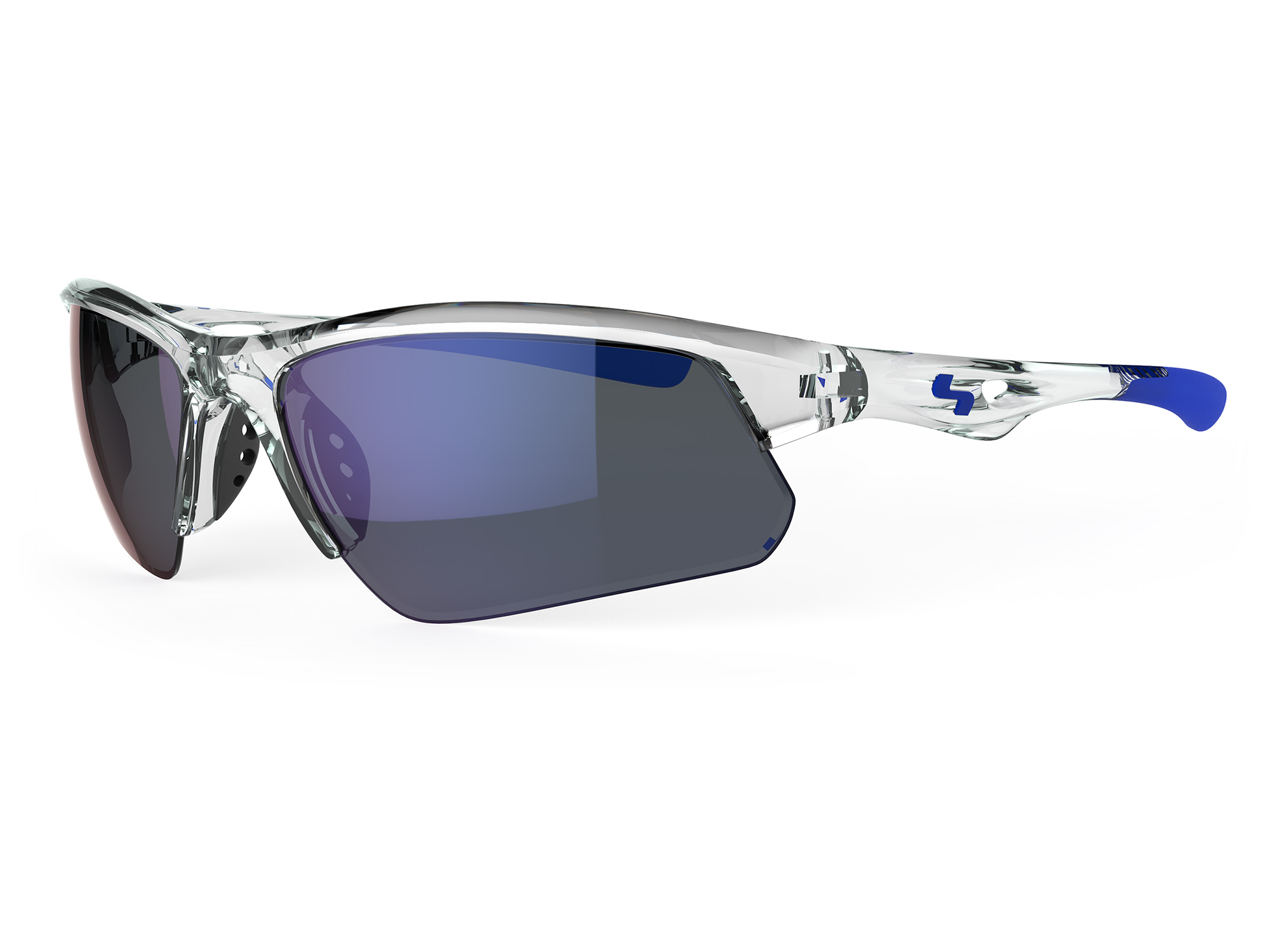 Kính Golf Stack TB - Crystal Clear/Smoke Lt Blue Mir 165443