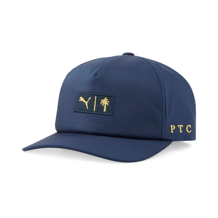 Puma x PTC Snapback Cap - Navy Blazer-Bright White 02390501
