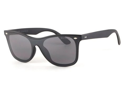 Bella - Matte Black/Grey-Lt. Silver Mirror 213112